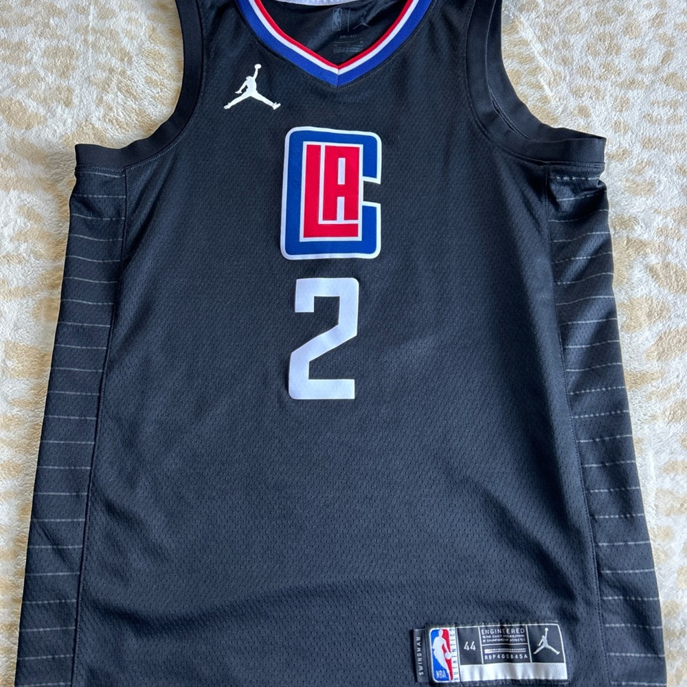 Nike Kawhi Leonard LA Clippers Black Jersey